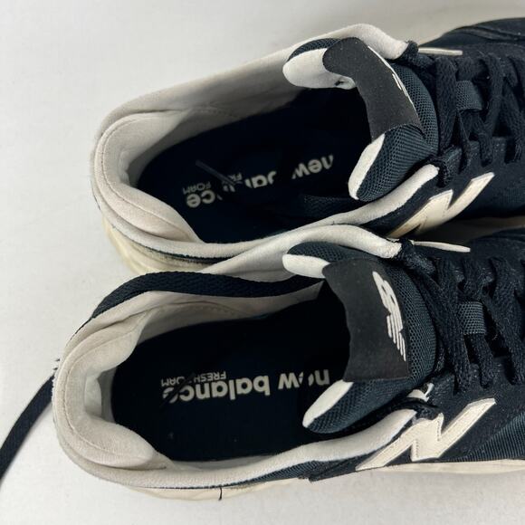 New Balance X-70 Sneakers Women's 8 Black White Lace Up Low Top Running Shoes - Picture 9 of 10